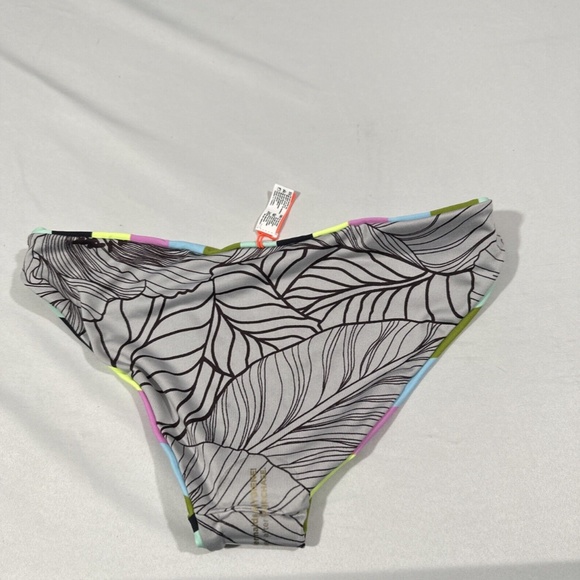 NEW Maaji [ Small‎ ] Trippin Striped Split Side Reversible Bikini Bottoms - Picture 11 of 11
